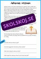 Religioner i världen - Årskurs 4 - 6