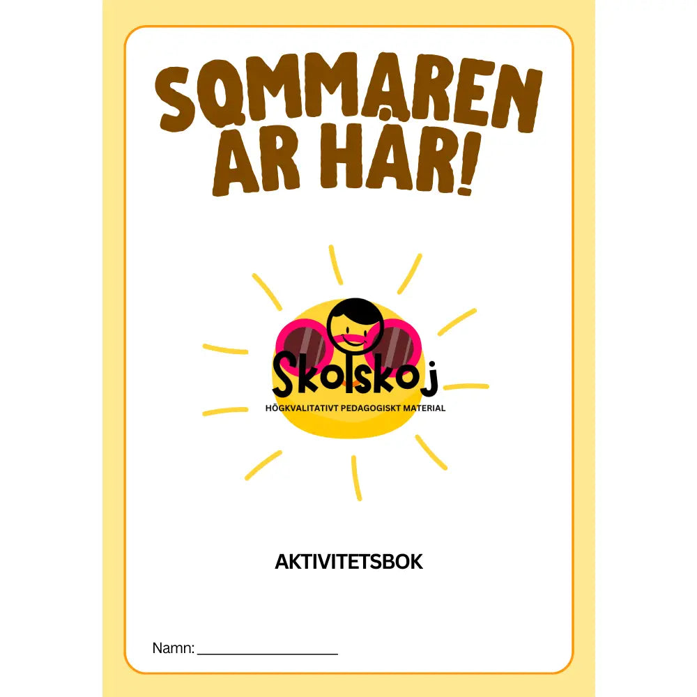 Sommaren är här - Aktivitetsbok