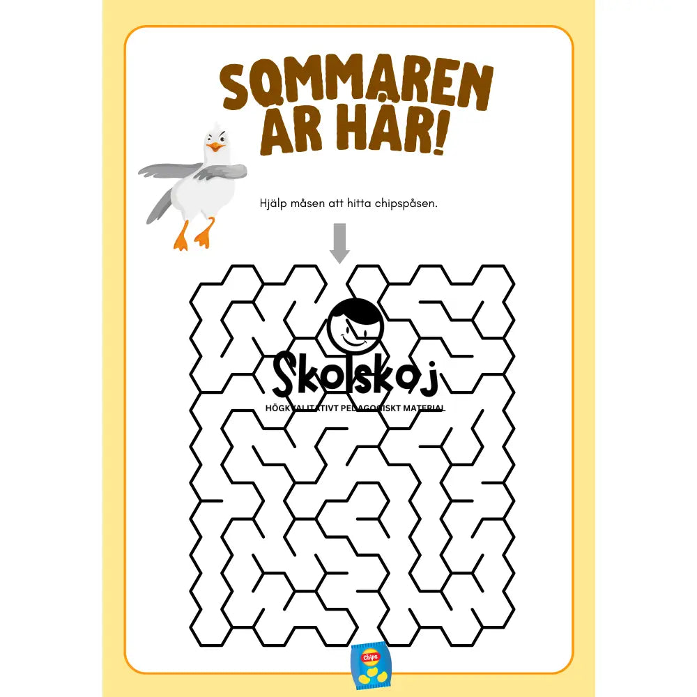 Sommaren är här - Aktivitetsbok