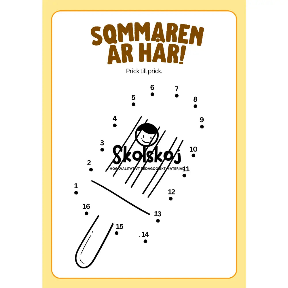 Sommaren är här - Aktivitetsbok