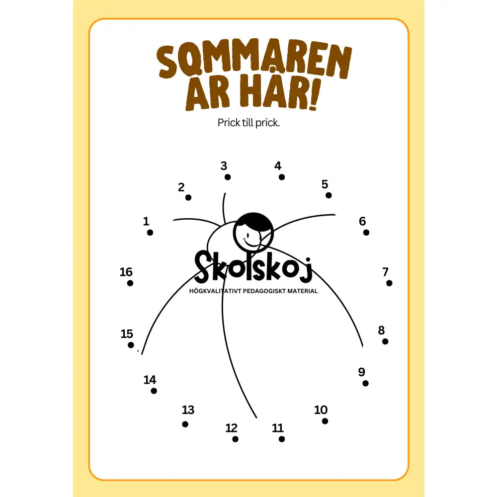 Sommaren är här - Aktivitetsbok