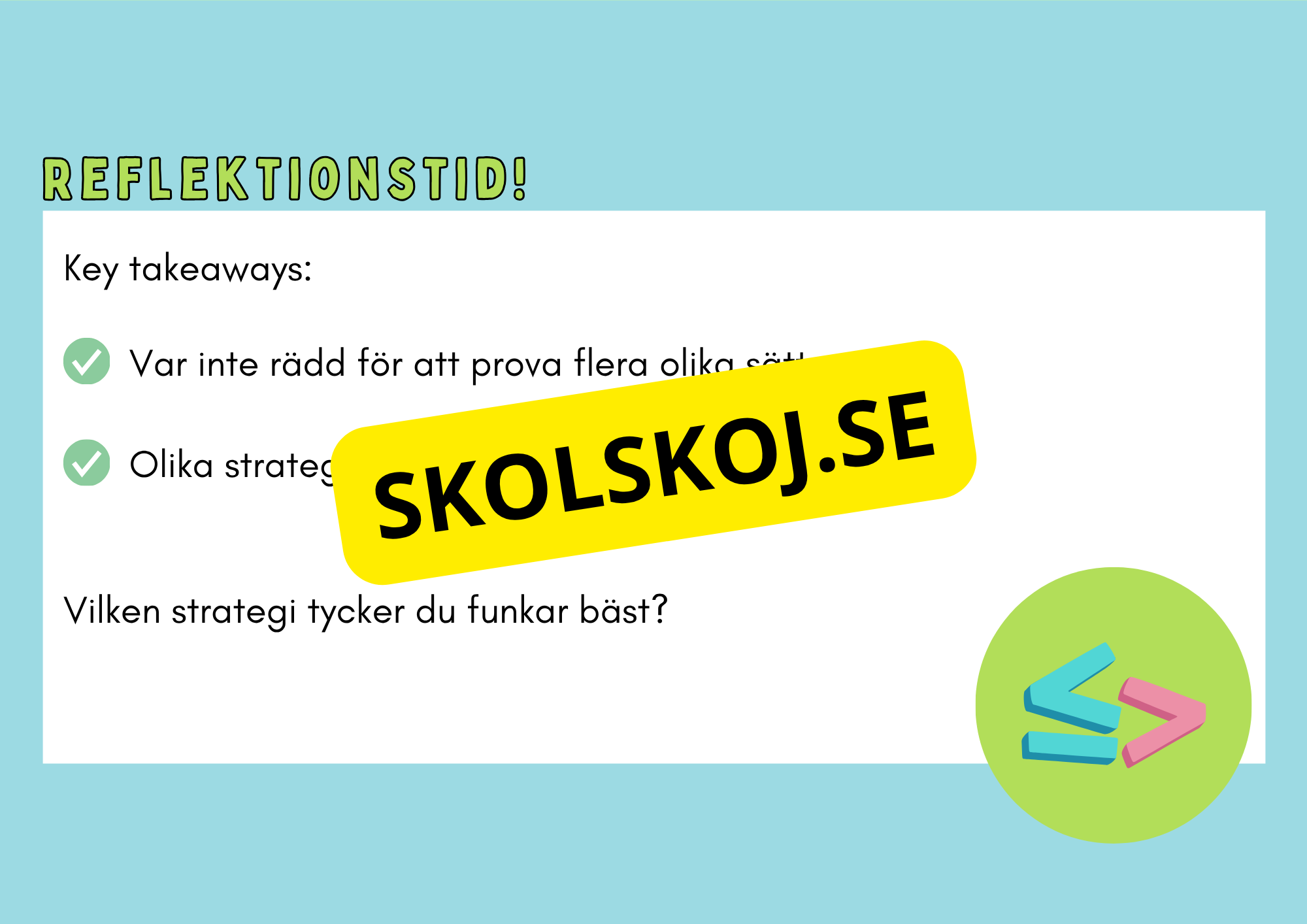 Problemlösning - Presentation