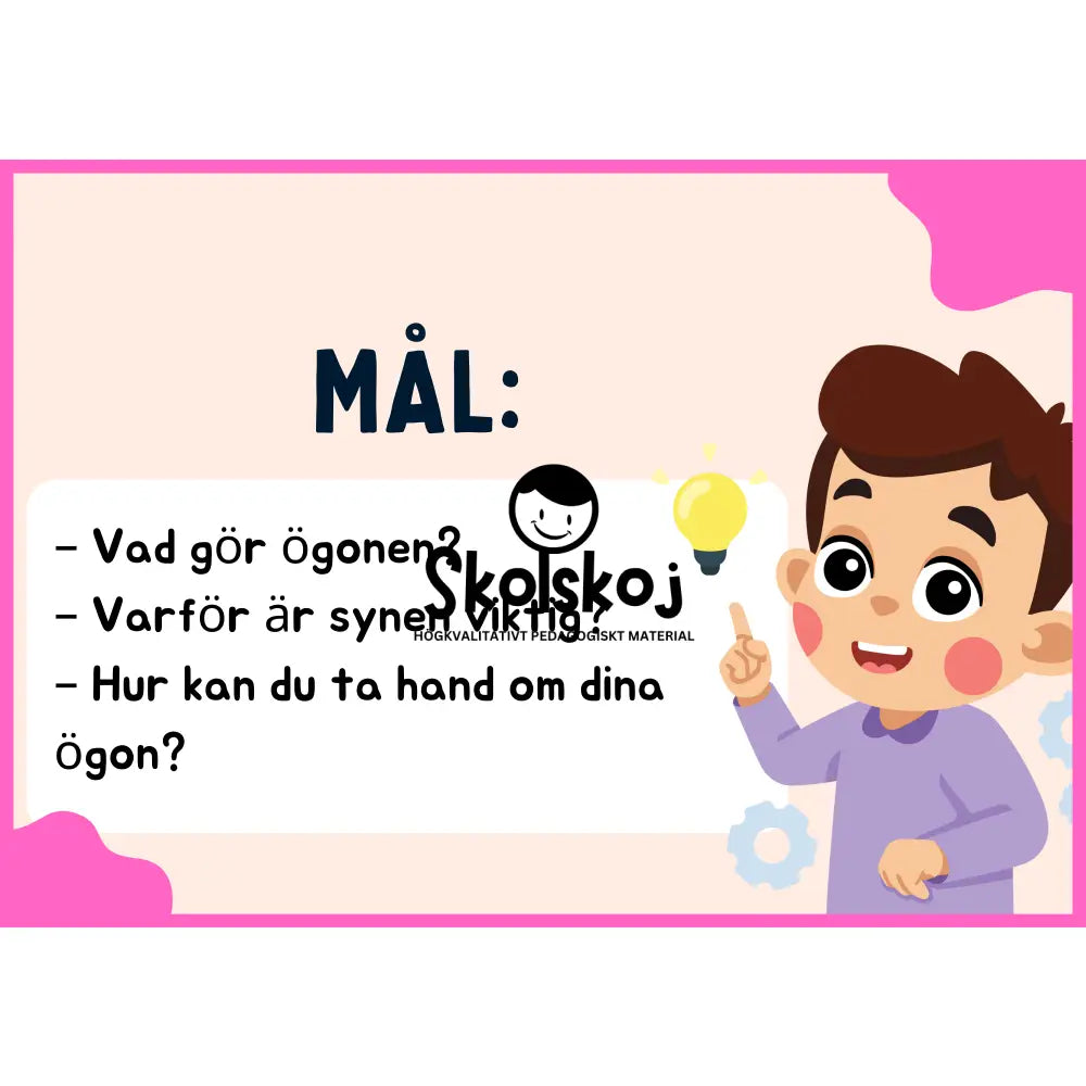 Synsinne - Presentation + Frågor