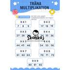 Träna multiplikation - 2 - 10