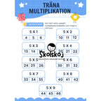 Träna multiplikation - 2 - 10