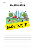 Beskrivning av platsen - Häfte