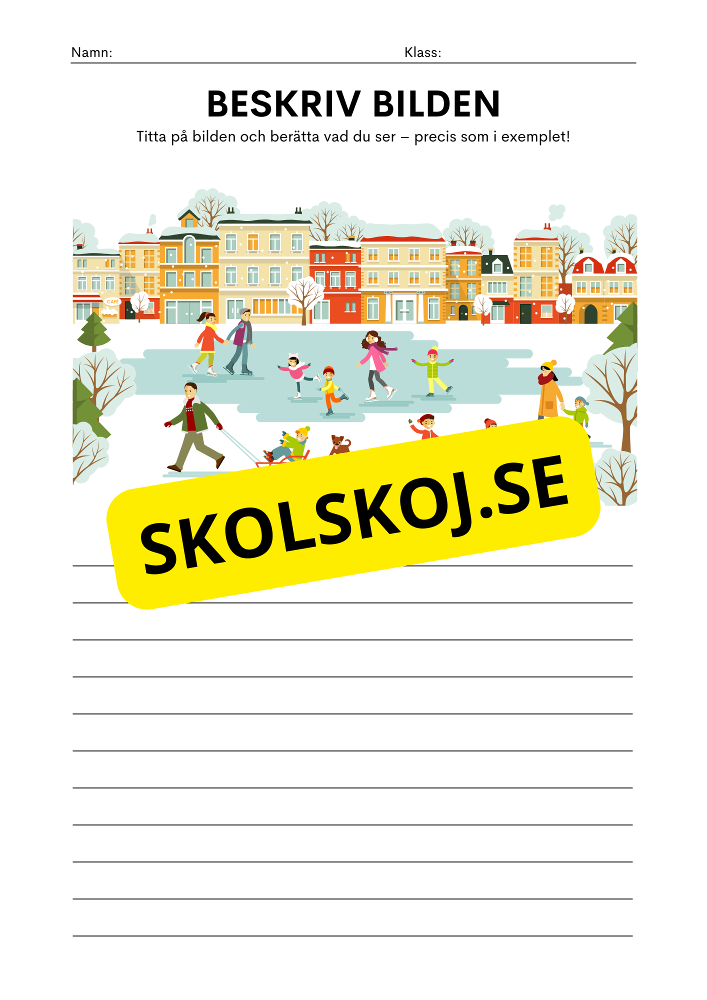 Beskrivning av platsen - Häfte