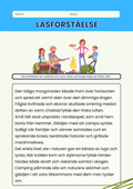 Läsförståelse - Häfte - 5 korta berättelser