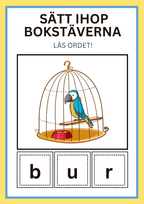 Sätt ihop bokstäverna