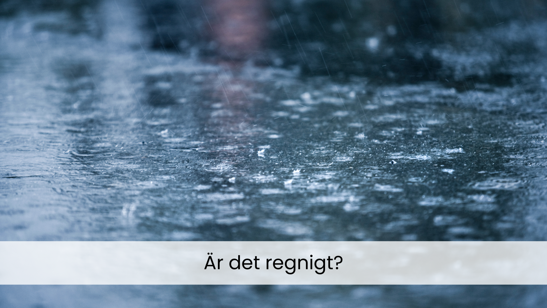 Låt oss lära oss om väder