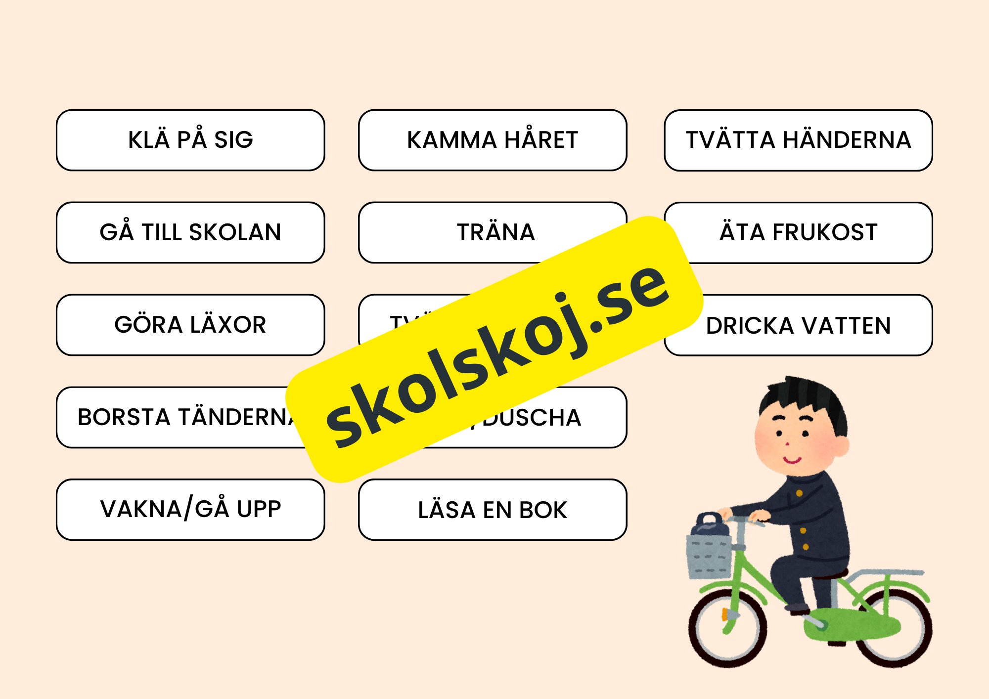 Våra vardagsrutiner - Häfte