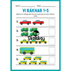 Vi räknar 1 - 20