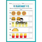 Vi räknar 1 - 20