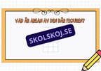 Vad är arean?