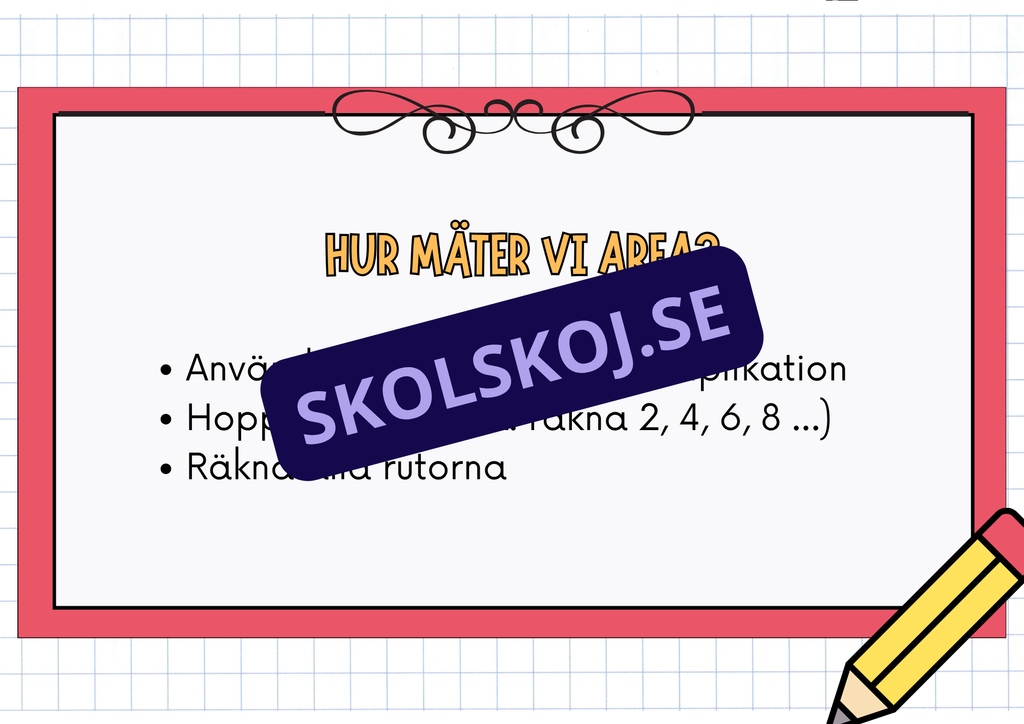 Vad är arean?