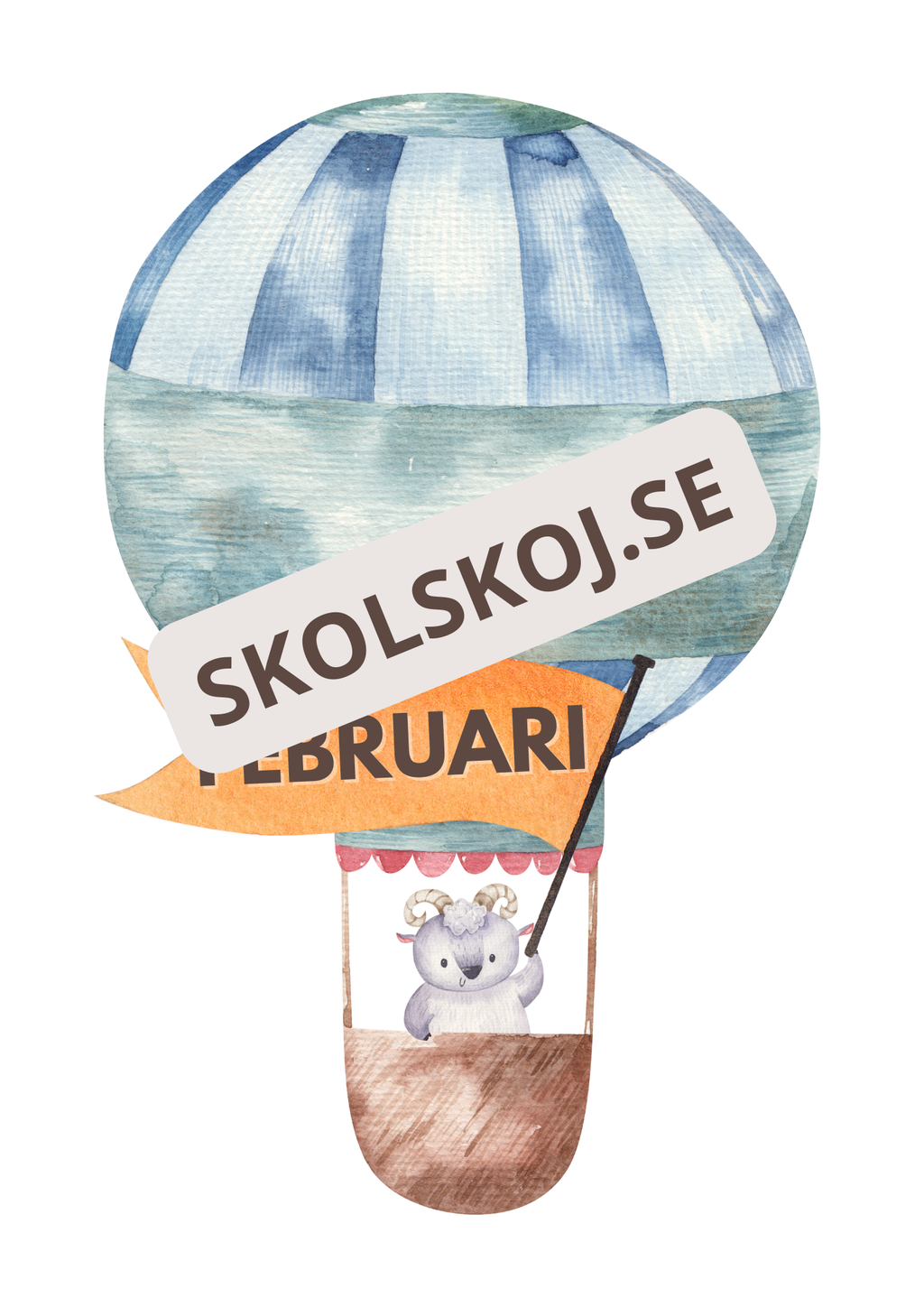 Födelsedagskort - Luftballonger - Redigerbara