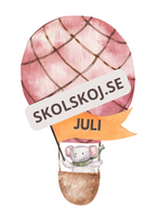 Födelsedagskort - Luftballonger - Redigerbara