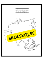 Världsdelarnas målarbok
