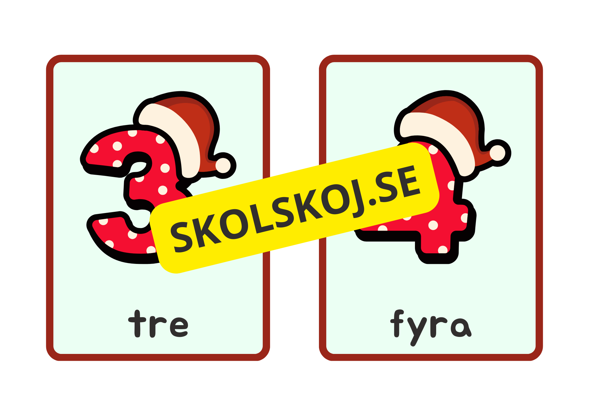 Flashkort - 1 - 10 - Jul