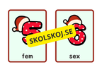 Flashkort - 1 - 10 - Jul