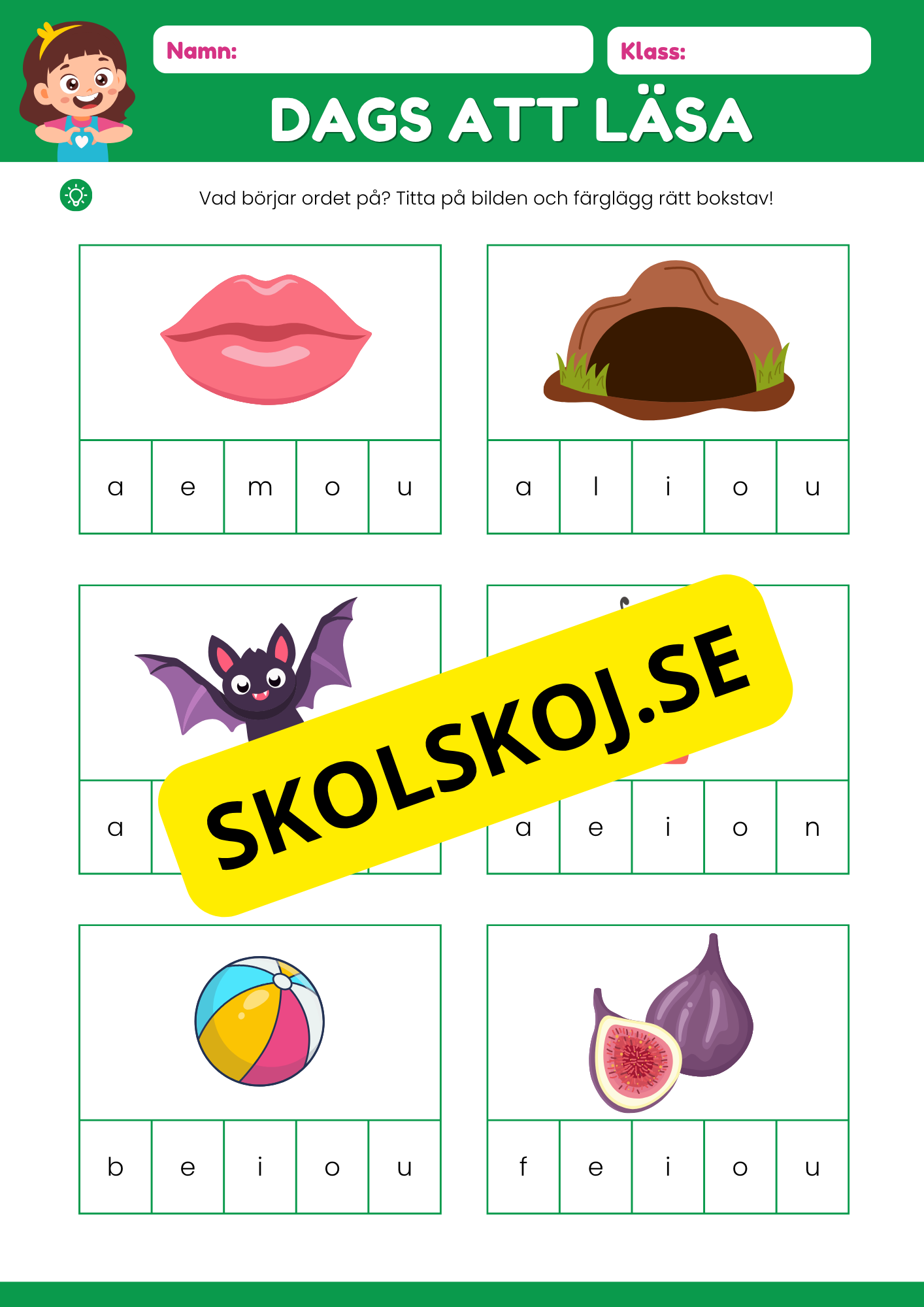 Dags att läsa - Häfte