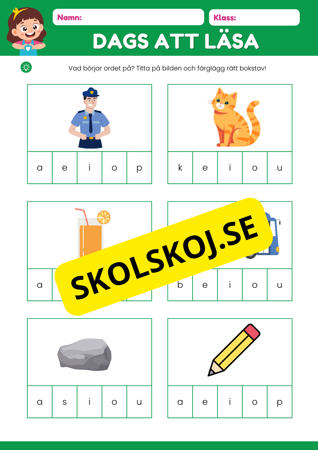 Dags att läsa - Häfte