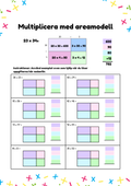 Multiplicera med areamodell