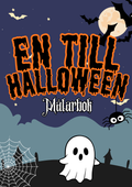 En till Halloween - Målarbok