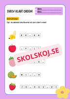 Skriv klart orden - Häfte
