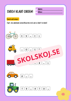 Skriv klart orden - Häfte