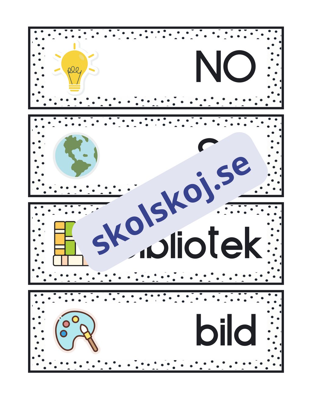 Powerpoint - Schemaskyltar