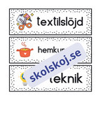Powerpoint - Schemaskyltar
