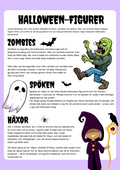 Halloween-figurer - Häfte