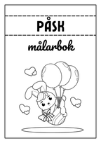 Påsk målarbok