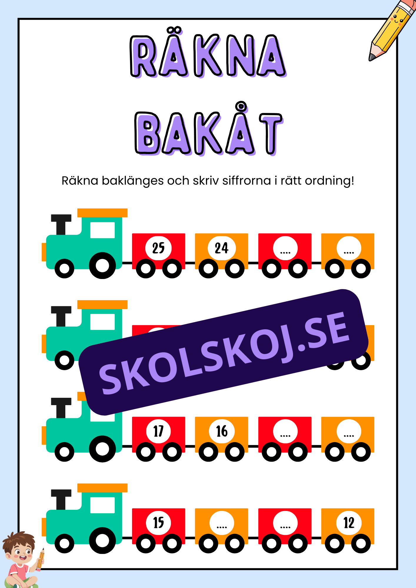Vi lär oss räkna - Häfte