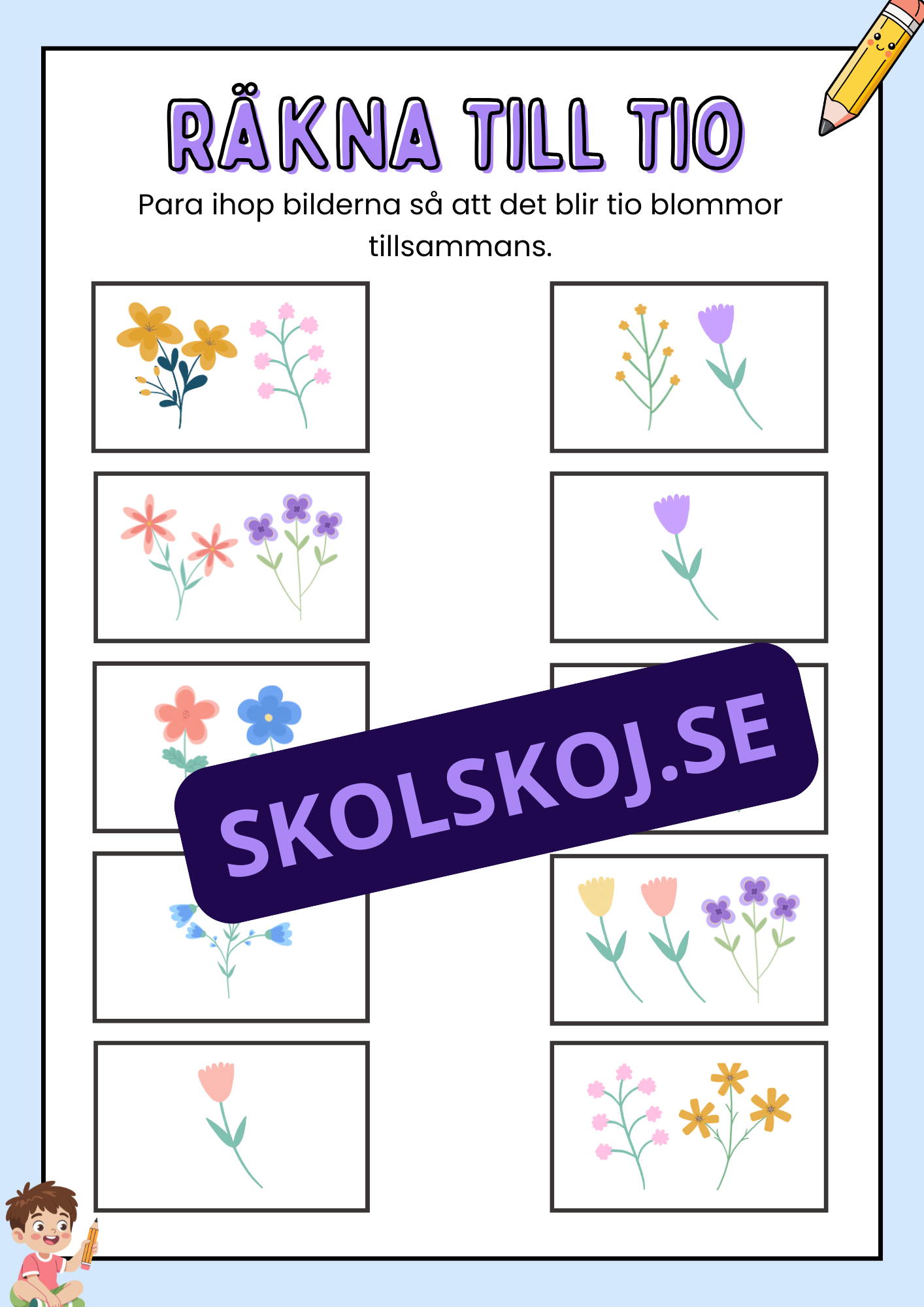Vi lär oss räkna - Häfte