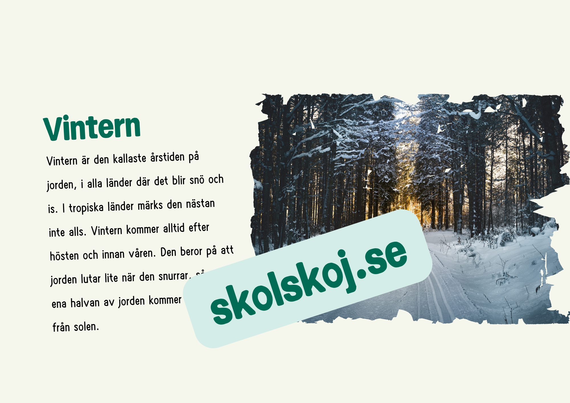 Årstiderna - Häfte