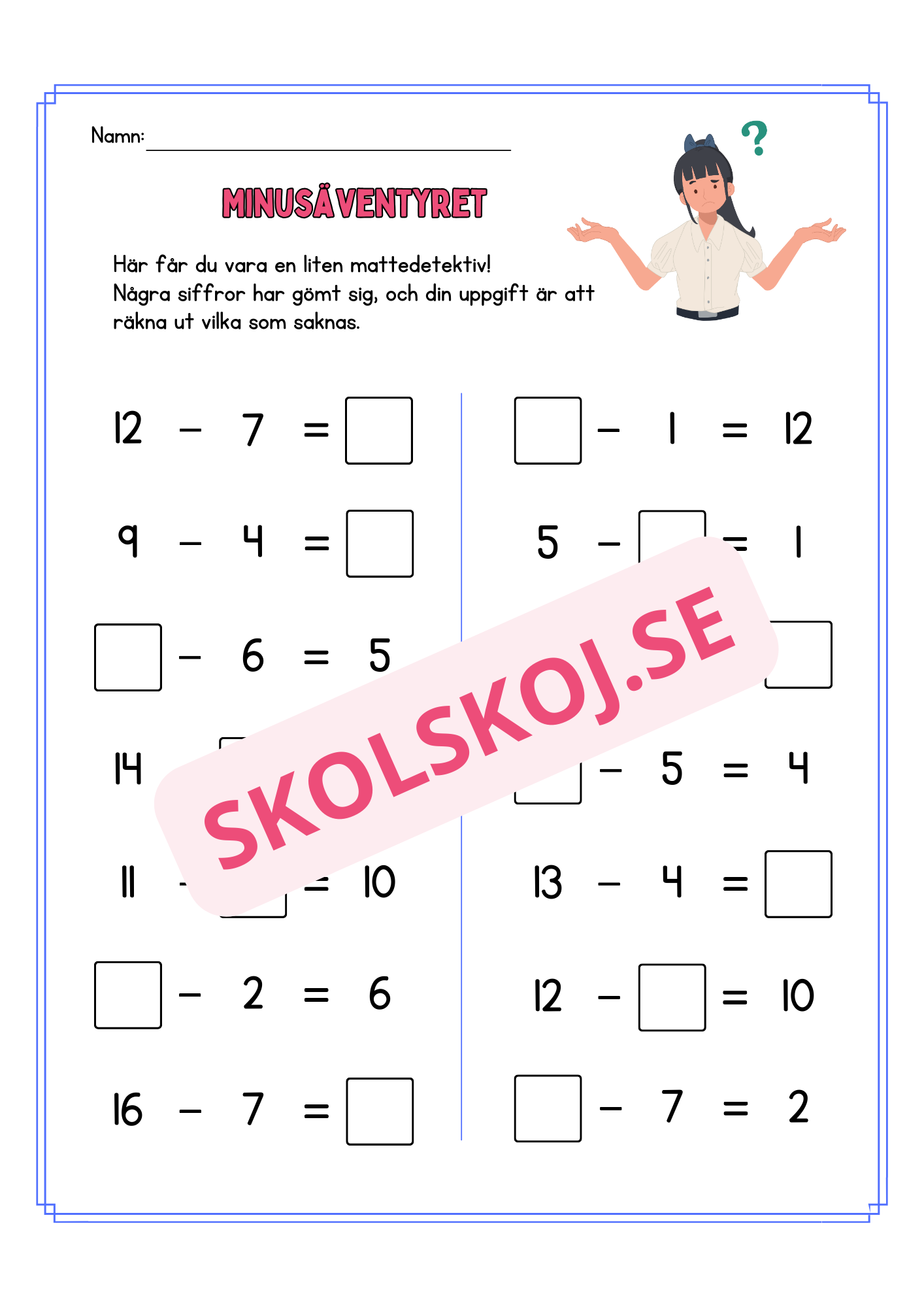 Minusäventyret