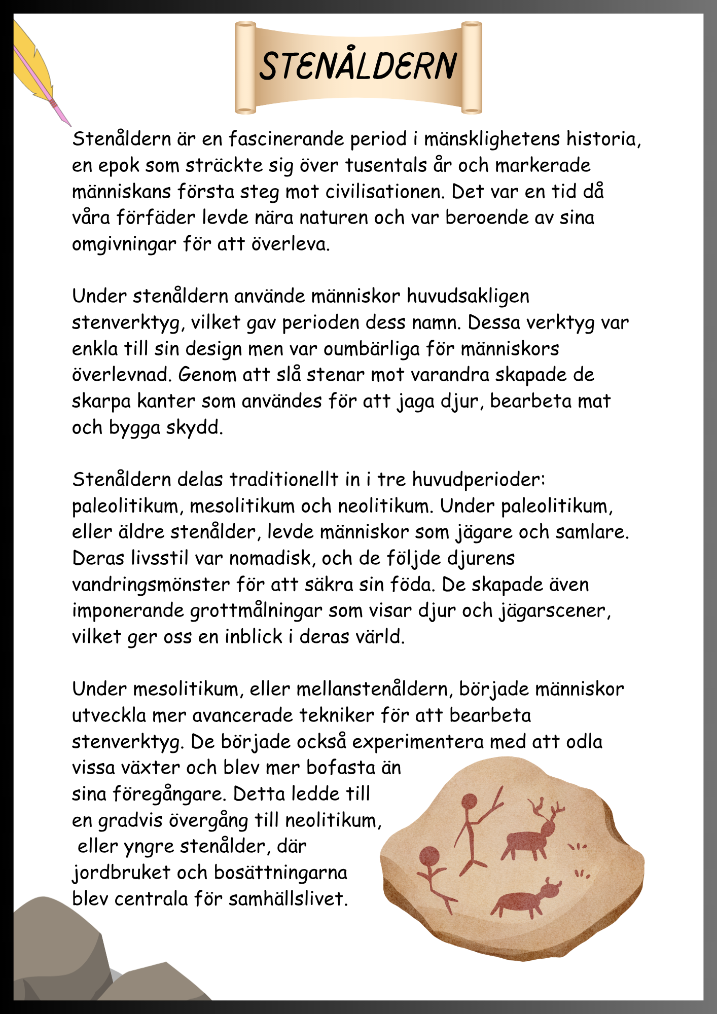 Stora historiepaketet: Från forntid till Vasatid (Åk 4–6)