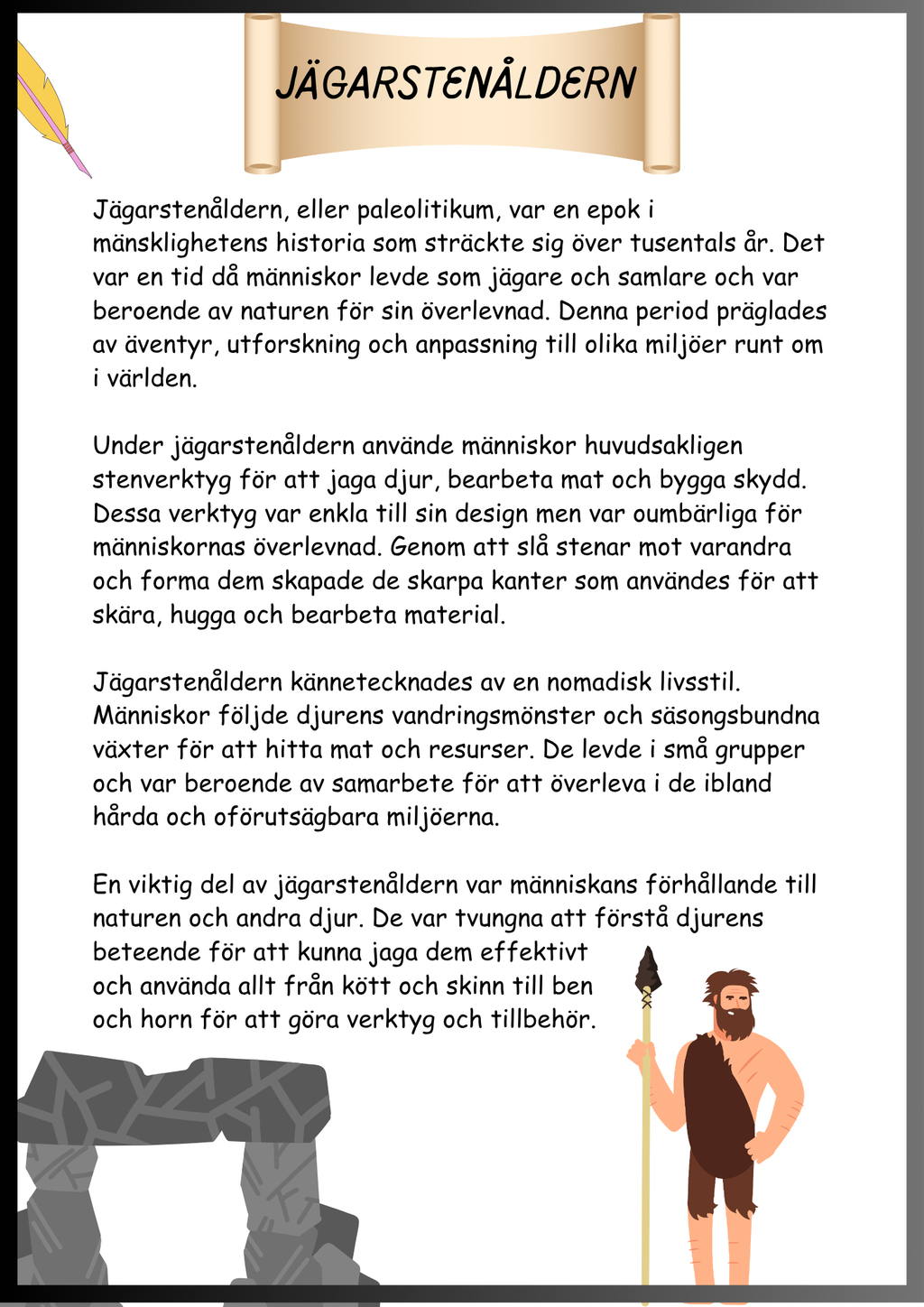 Stora historiepaketet: Från forntid till Vasatid (Åk 4–6)