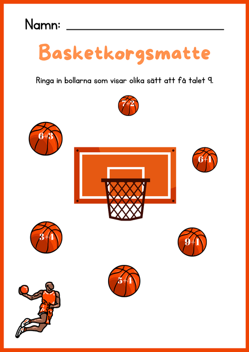 Basketkorgsmatte