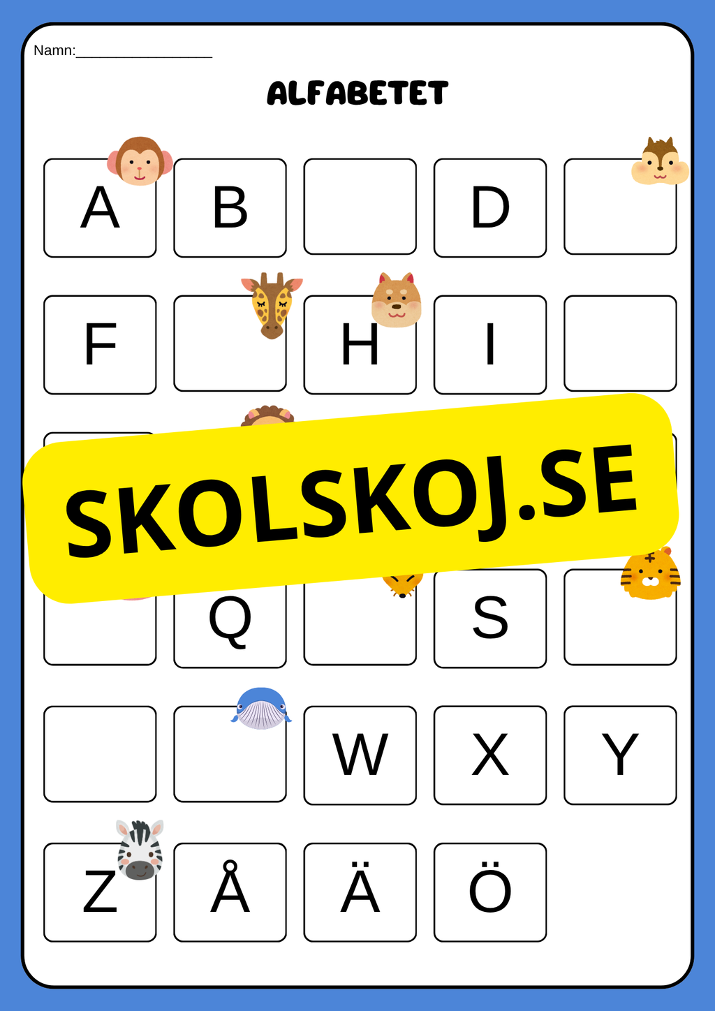 Jag kan läsa skriva och räkna