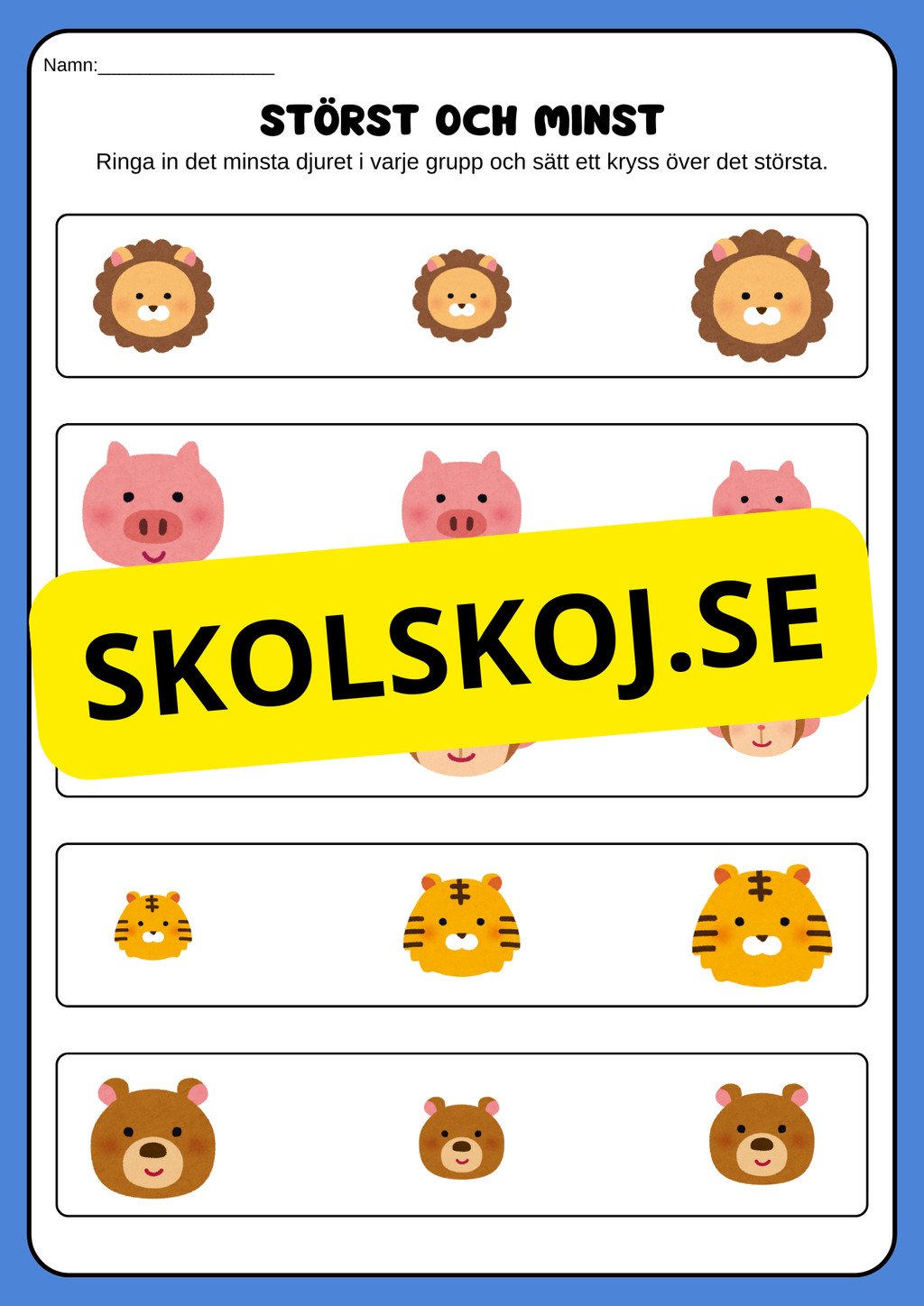 Jag kan läsa skriva och räkna