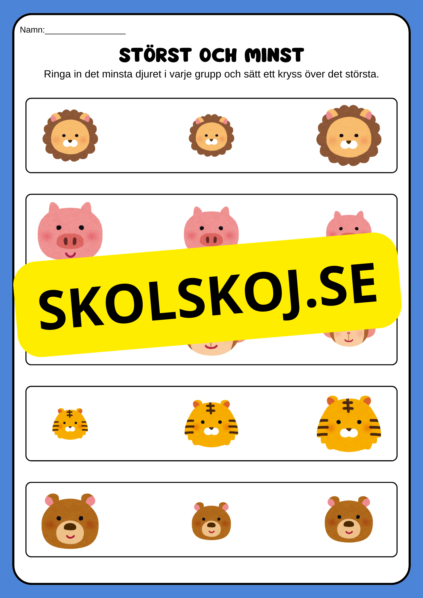 Jag kan läsa skriva och räkna
