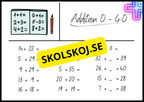 Addition 0 - 50