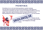 Klassisk mytologi - Vanliga litterära hänsyftningar + Frågor