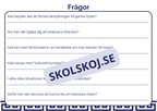 Klassisk mytologi - Vanliga litterära hänsyftningar + Frågor
