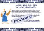 Klassisk mytologi - Vanliga litterära hänsyftningar + Frågor