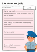 Lär känna ett jobb - Häfte