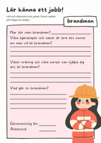 Lär känna ett jobb - Häfte